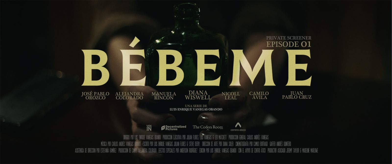 The Green Bottle (Bébeme) — Official poster
